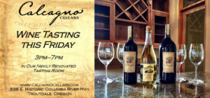 Calcagno Cellars wine tasting flyer (1)