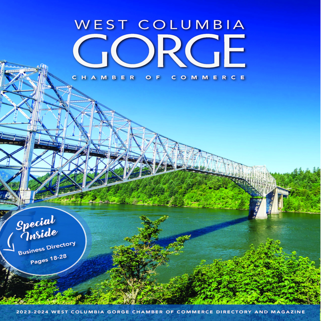 West Columbia Gorge Chamber Magazine Cover
